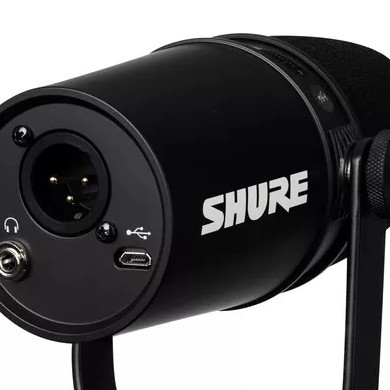 SHURE mv7  XLR/USB recording MICROPHONE