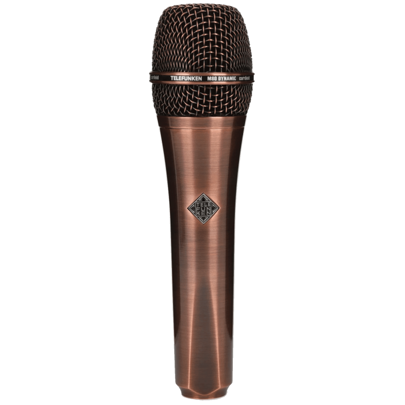 Telefunken M80 Dynamic Microphone GOLD/CHROME/COPPER