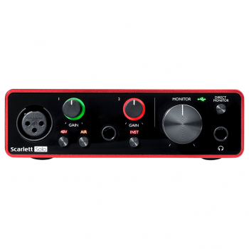 focusrite scarlett Solo (3rd Gen) USB Audio Interface 