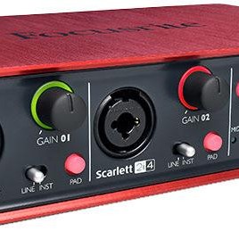 focusrite scarlett 2i4 (2ND GEN) (2IN 4OUT) USB Audio Interface 