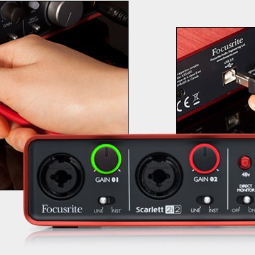focusrite scarlett 2i2 studio pack 2nd gen 錄音套裝