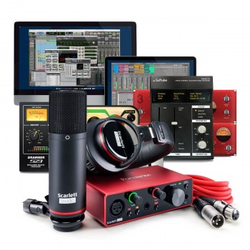 focusrite scarlett solo studio pack 3rd gen 錄音套裝