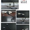 座檯桌式 可彎曲 咪架 MIC STAND 鵝頸軟管 話筒架 U型咪夾款 27CM高