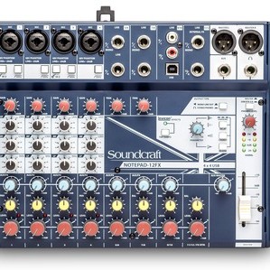 Soundcraft Notepad-12FX Professional Audio Mixers