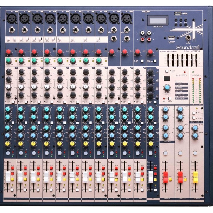 SOUNDCRAFT NANO M16 Professional Audio Mixers