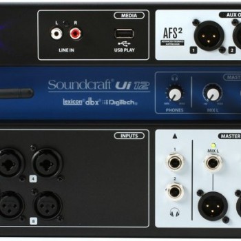 SOUNDCRAFT UI12 Professional Audio Mixers