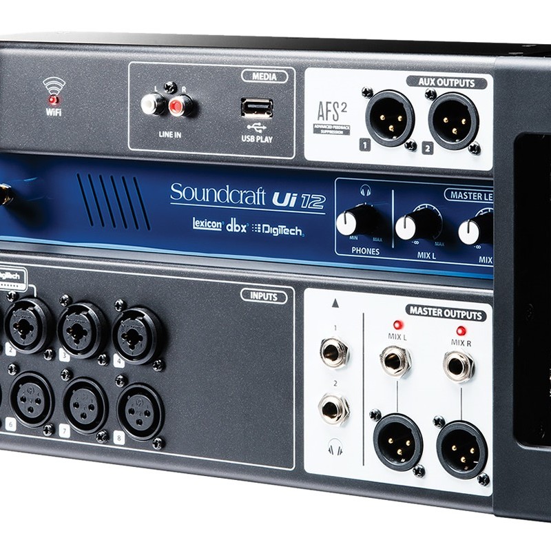 SOUNDCRAFT UI12 Professional Audio Mixers