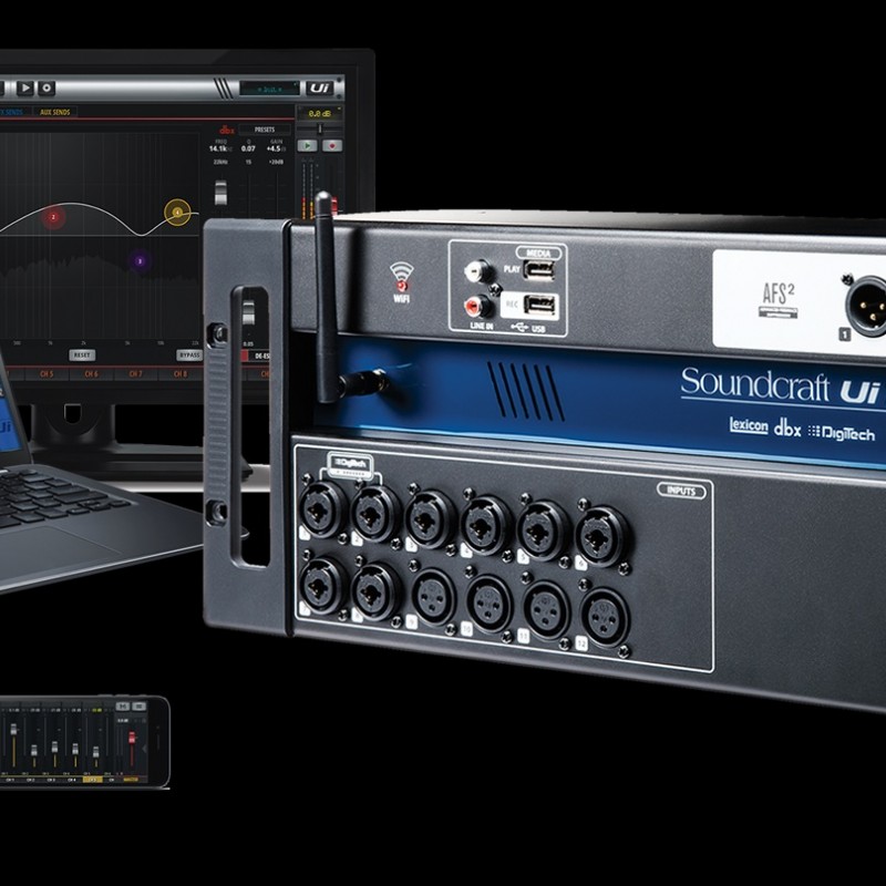 SOUNDCRAFT UI16 Professional Audio Mixers