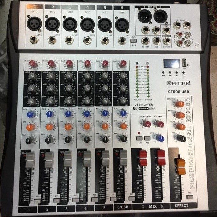 CT60S Professional Audio Mixers