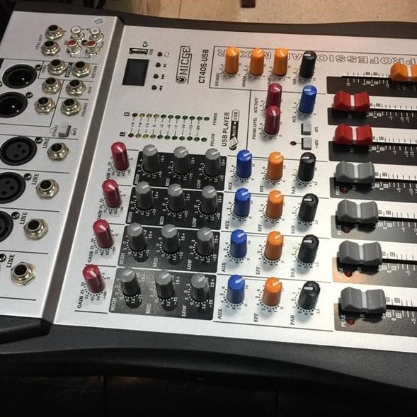 CT40S Professional Audio Mixers