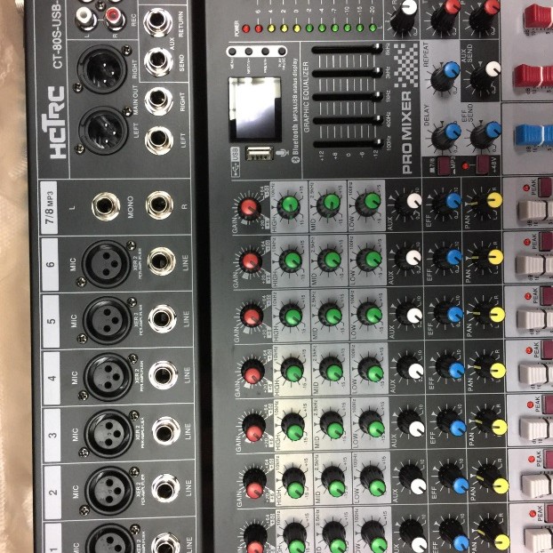 CT80S Professional USB Audio Mixers