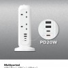 Momax ONEPLUG PD20W 2A2C 11位直立拖板