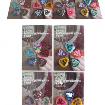 彩色 PICK 撥片套裝 5片裝 ZO5
