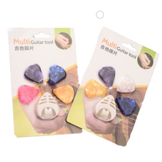 彩色 PICK 撥片連撥片盒 套裝 5個裝