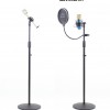 可調節軟管式 圓盤底座 咪架 microphone stand
