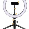 26cm 座檯 LED環形燈 直播手機夾支架 環形 補光燈 支架