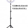 26cm 座檯 LED環形燈 直播手機夾支架 環形 補光燈 支架