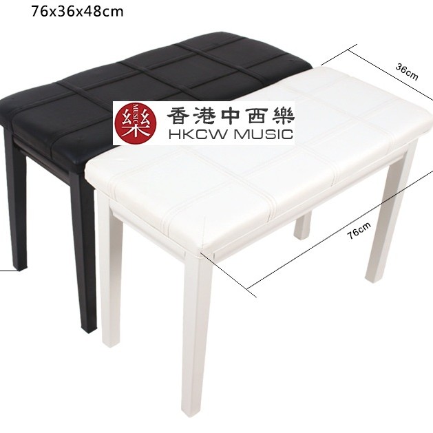 雙人鋼琴凳 帶琴箱