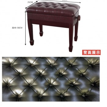 加厚型 高檔升降鋼琴凳 帶琴箱 