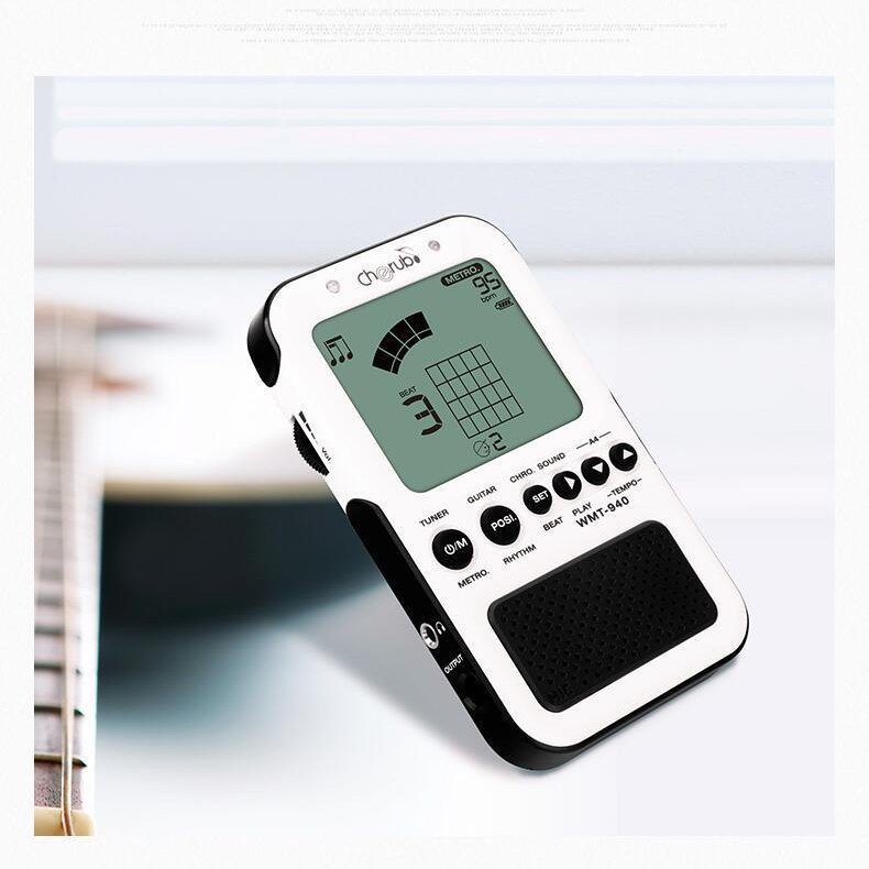 CHERUB WMT-940 結他 和弦表 節拍調音器