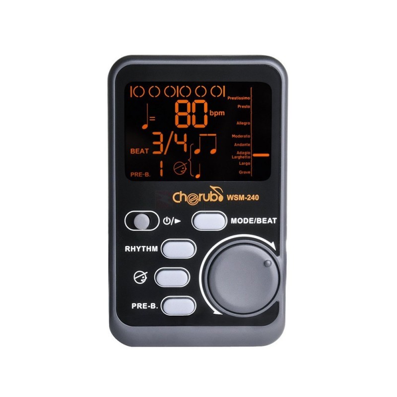 cherub wsm-240 電子拍子機 Portable Metronome 