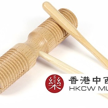 原木 加溝紋款 雙響筒 雙响筒