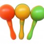 16CM 兒童圓頭 塑膠沙錘 maraca (單個裝)