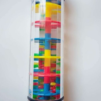 20CM 塑膠雨聲沙筒 maraca(單個裝)