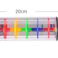 20CM 塑膠雨聲沙筒 maraca(單個裝)