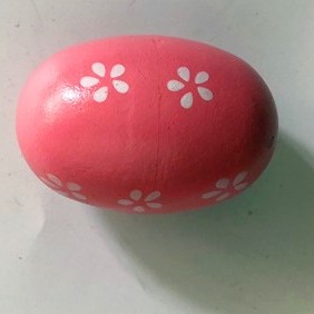 木製 彩色沙蛋 (單個裝)
