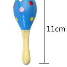 11CM 兒童木質 小沙錘 maraca