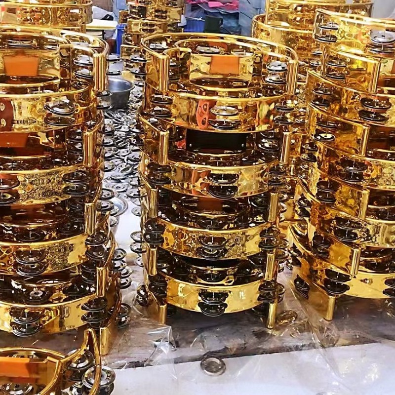  金色/銀色 雙環 搖鈴 彩色款 鈴圈 雙排鈴