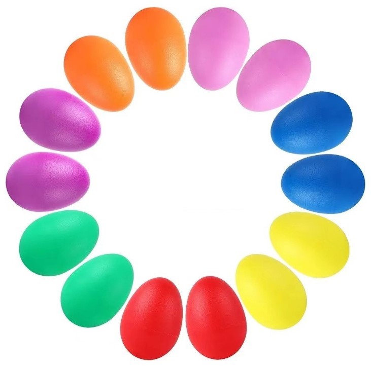 兒童塑膠 沙蛋 沙球 maraca (一對)