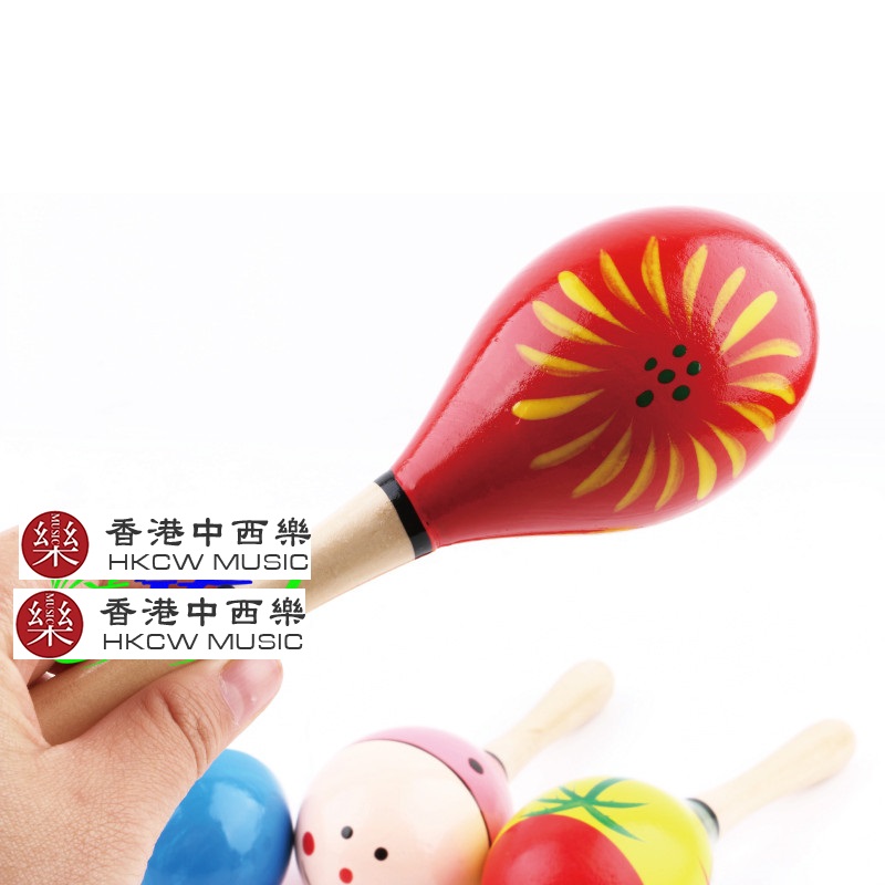 11CM 兒童木質 小沙錘 maraca