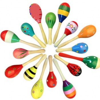 11CM 兒童木質 小沙錘 maraca