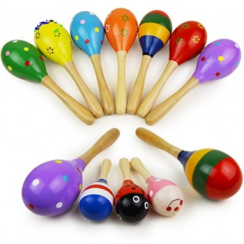 11CM 兒童木質 小沙錘 maraca