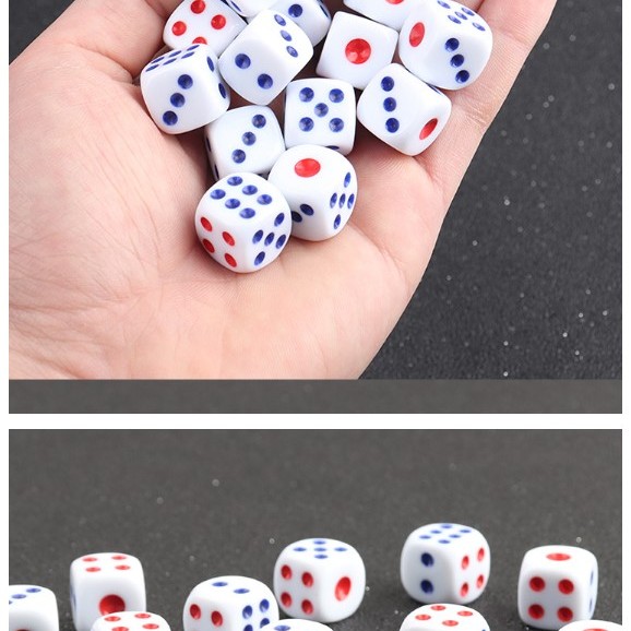 兒童 遊戲骰子 骰仔 6面骰子 色子 (3粒裝)