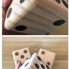 兒童 遊戲骰子 木質 原木骰仔 6面 正方骰子 色子 (單個裝) 9CM