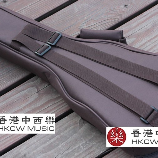 簡約純色款-雙肩加厚小吉他棉袋