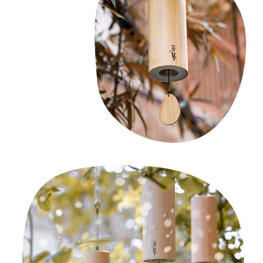 CS 竹製 和弦風鈴 八音 四季系列 Bamboo wind chimes