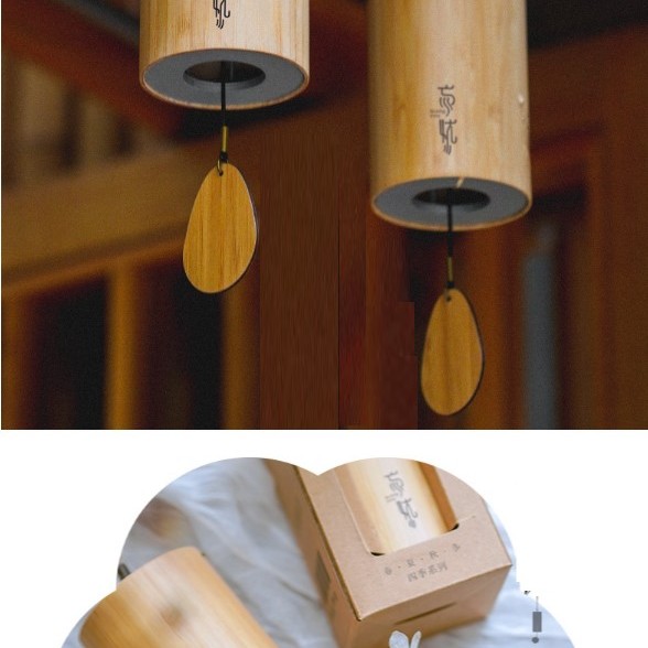 CS 竹製 和弦風鈴 八音 四季系列 Bamboo wind chimes