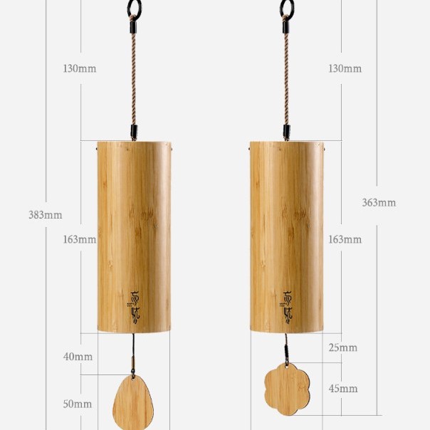 CS 竹製 和弦風鈴 九音 星辰系列 Bamboo wind chimes