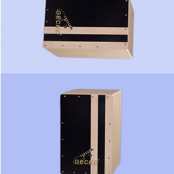 GECKO 樺木雙色紋 木箱鼓
