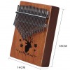 K21K 21音 馴鹿款 便携卡林巴 桃花芯木拇指琴 KALIMBA 