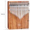 K21 21音 便携卡林巴 桃花芯木拇指琴 KALIMBA 