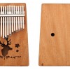 K17 17音 馴鹿款 便携卡林巴 桃花芯木拇指琴 KALIMBA 