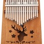 K17 17音 馴鹿款 便携卡林巴 桃花芯木拇指琴 KALIMBA 