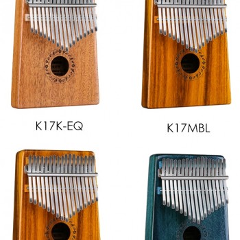 GECKO KS17EQ 17音 便携卡林巴 拇指琴带EQ KALIMBA 