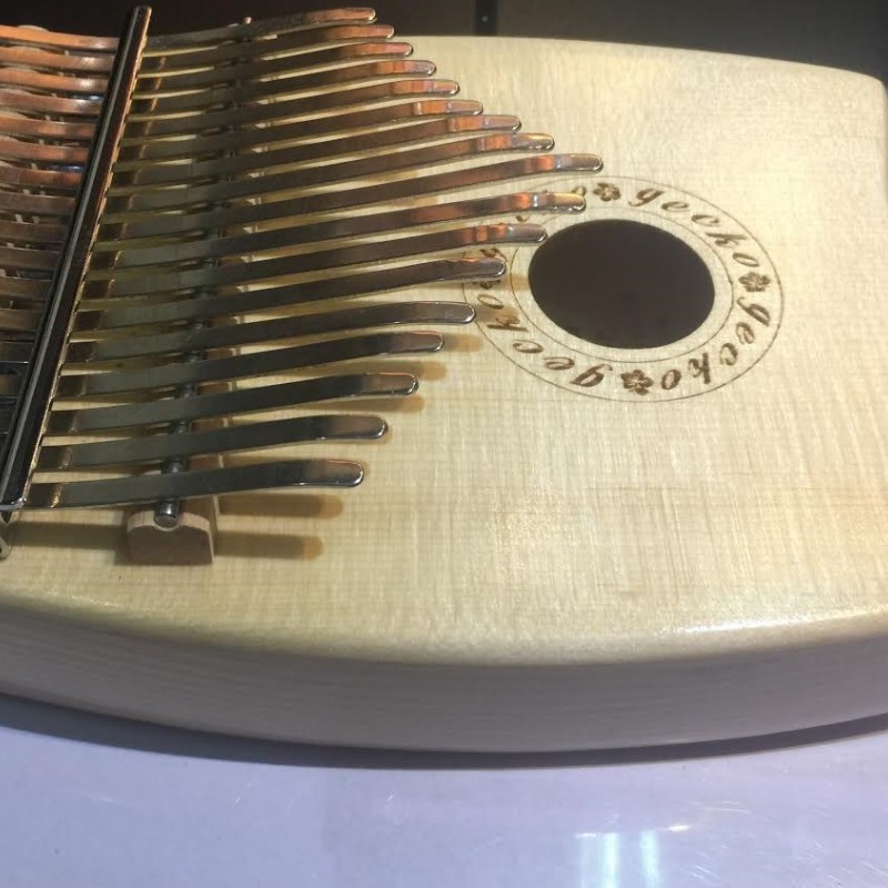 GECKO K17SP 17音 便携卡林巴 雲杉木拇指琴 KALIMBA 
