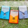 GECKO MC-L / MC-S 17音 便携卡林巴 虎紋楓木 拇指琴 KALIMBA 